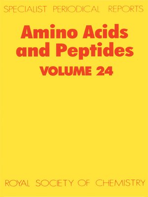 cover image of Amino Acids and Peptides, Volume 24